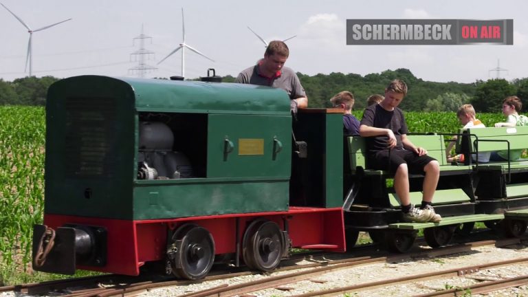 Die Feldbahnfreunde luden ein, zum großen Fahrtag