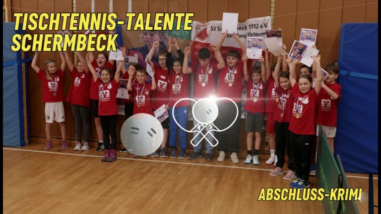Szene aus dem Film: Die Tischtennis Minimeisterschaft 2026
