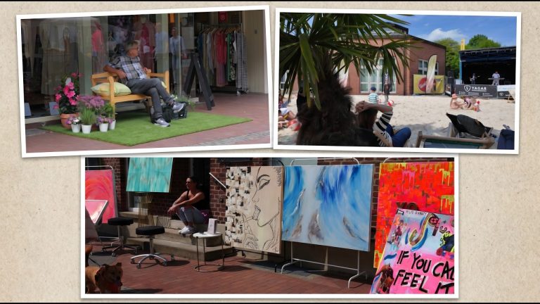 Bankgeflüster, Kunst und Karibik: Schermbeck feierte mit Urlaubsgefühl